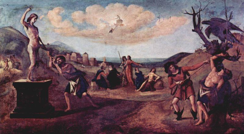 Piero di Cosimo Myth of Prometheus oil painting image